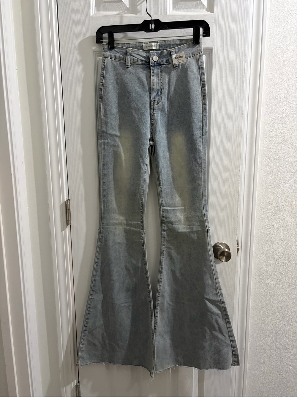 Light Blue Flare Jeans by Lavender J